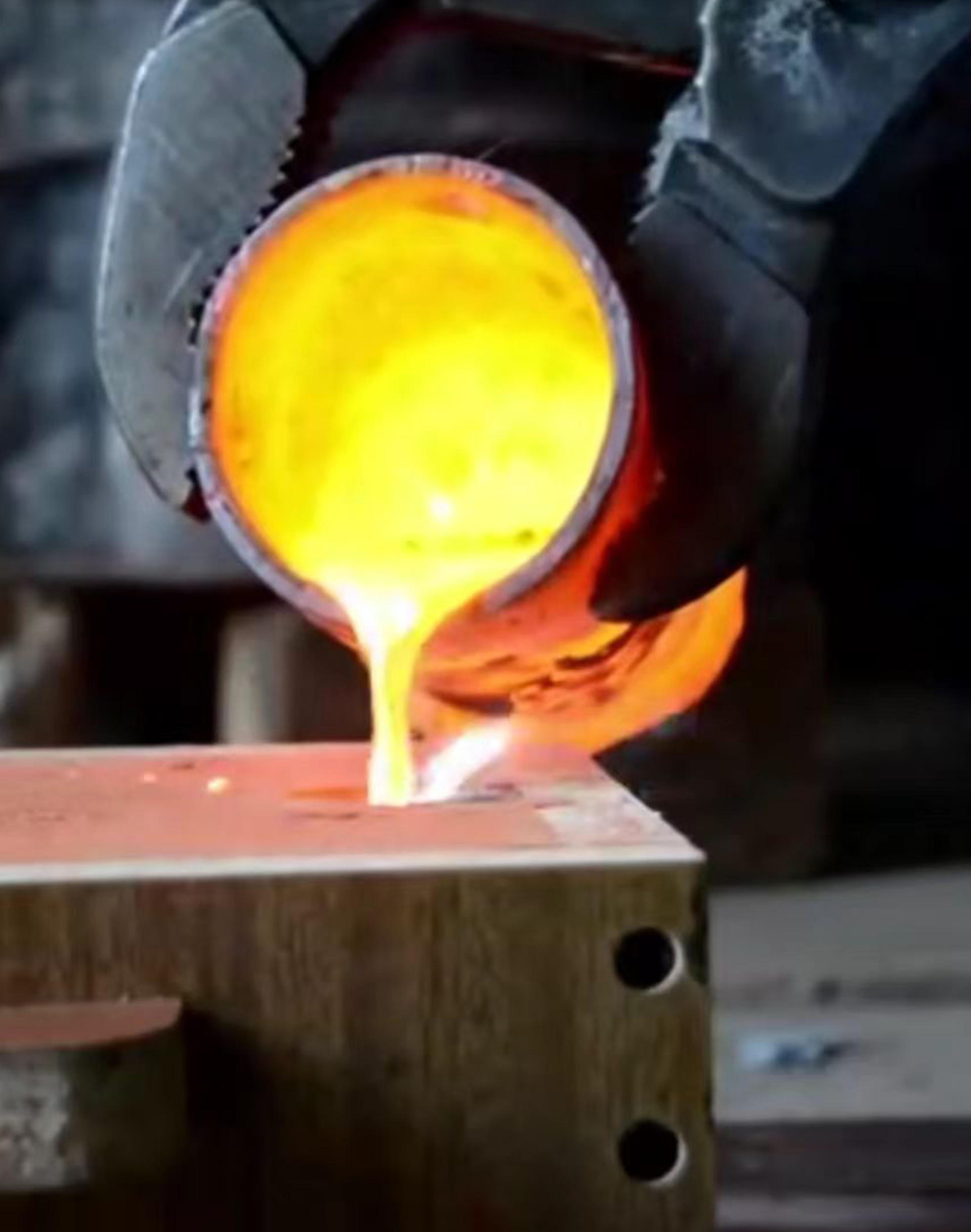 Pièces de moulage en cuivre